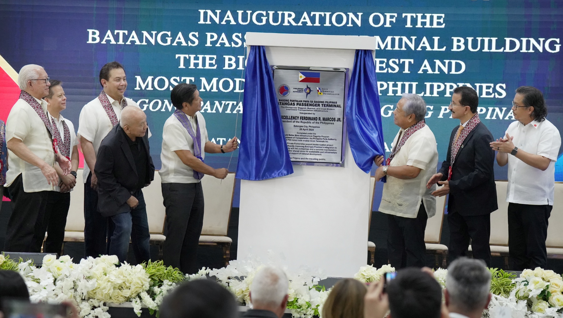 Pbcom Inauguration PBBM LEADS INAUGURATION OF P1.3-B BATANGAS PORT PASSENGER TERMINAL ...